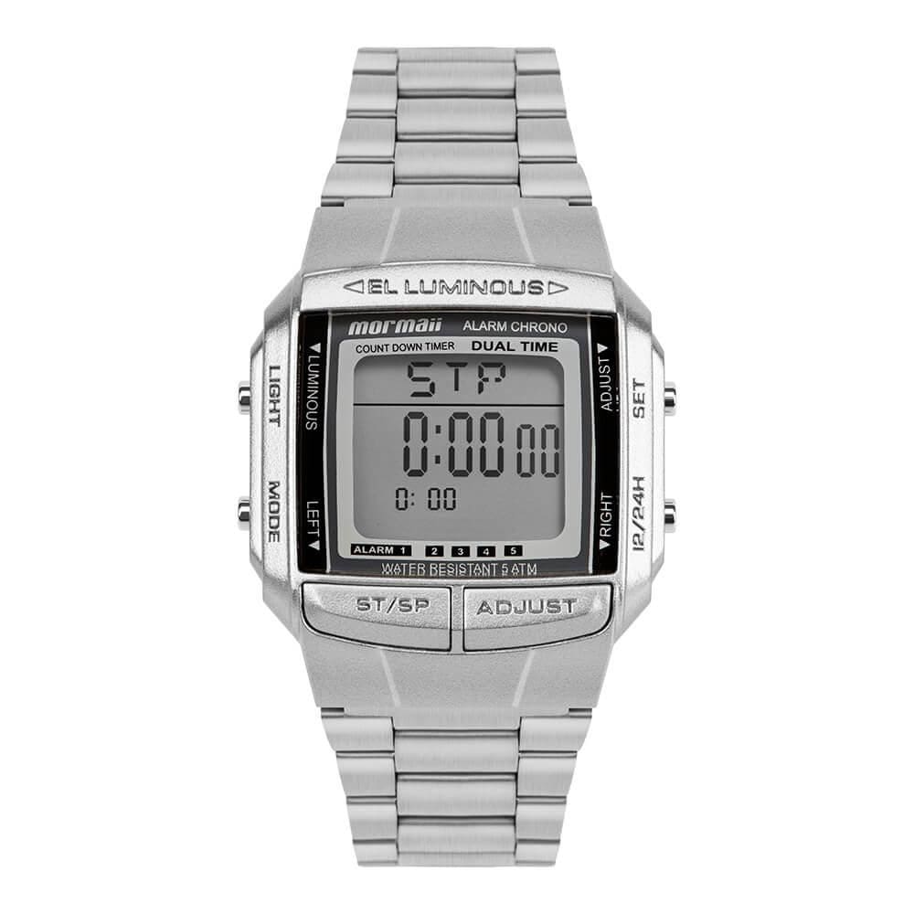 Relógio Mormaii Feminino Vintage Prata - MO04001/7K