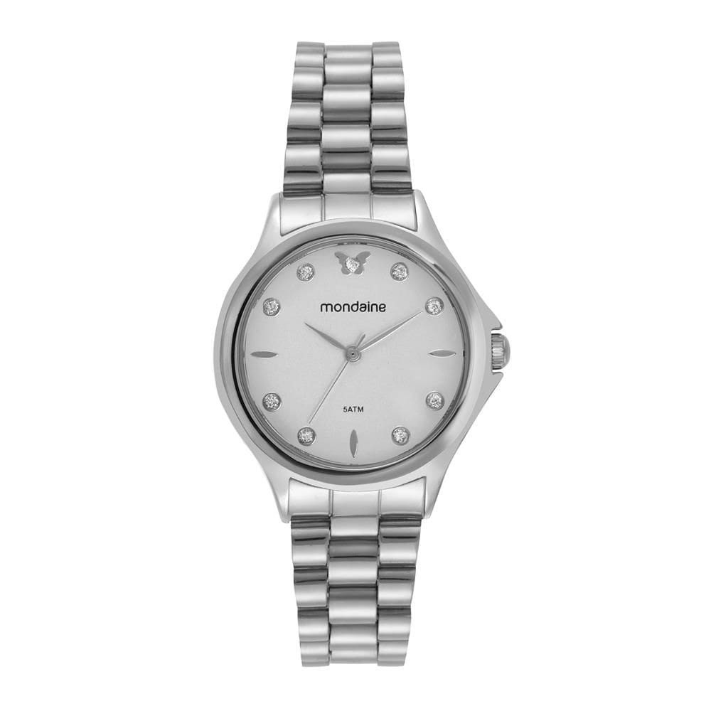 Relogio Mondaine Feminino Ref: 99760l0mvne2 Casual Prateado