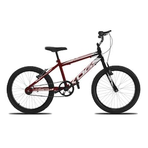 Bicicleta Infantil Passeio Aro 20 KOG Freio V-Brake Cor:Vermelho Cereja Degrade+Branco