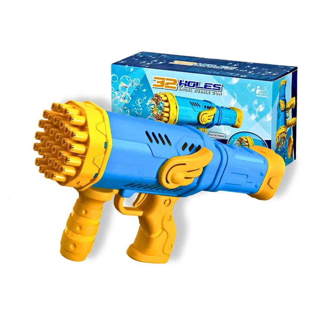Brinquedo lança bolha de sabão; Lança Bola De Sabão Automática.