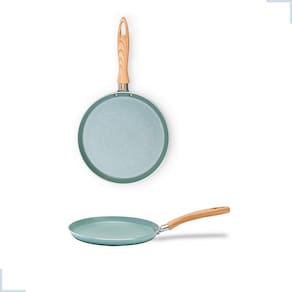 Kit 2 Tapioqueira Panquequeira Indução Antiaderente Brinox