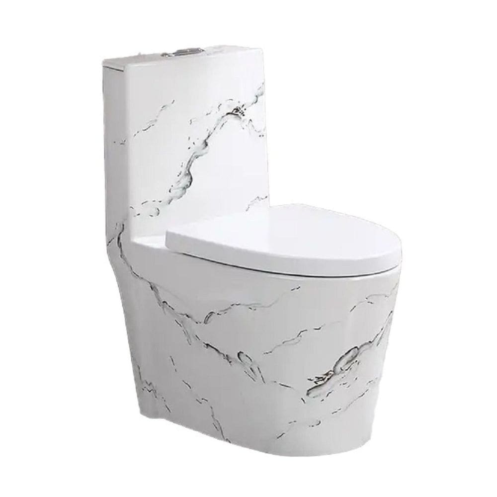 Vaso Sanitario Adamas Monobloco Adm-854m Marmorizado Branco