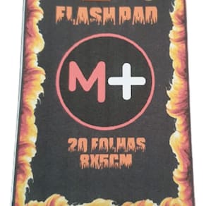 Flash Pad Caderno Papel Flash com 20 Folhas