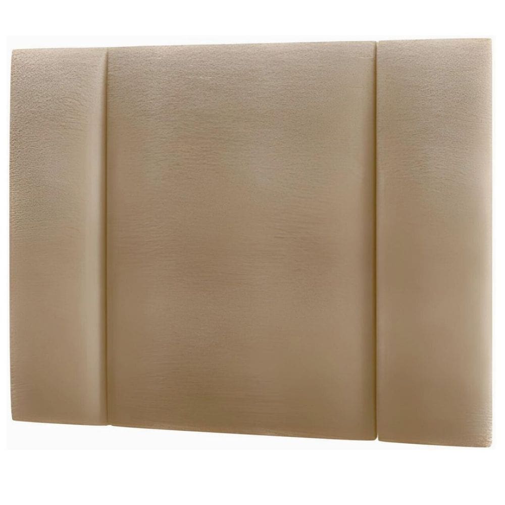 Cabeceira Estofada Iluminação LED Cama Box Solteiro 90 cm