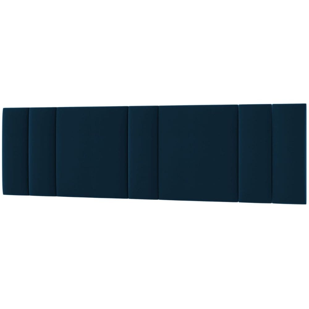 Cabeceira Estofada Iluminação LED Cama Casal King Size 200cm