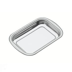 Assadeira Tramontina Cosmos Retangular Em Aço Inox 39 Cm 3,2 L Tramontina