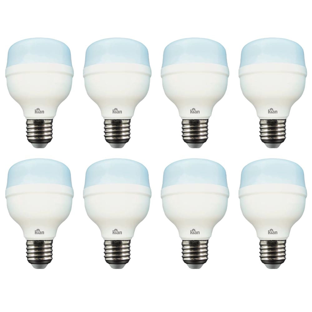 8 Lâmpada Globe 20w Led 6.500k Bivolt E27 Kian