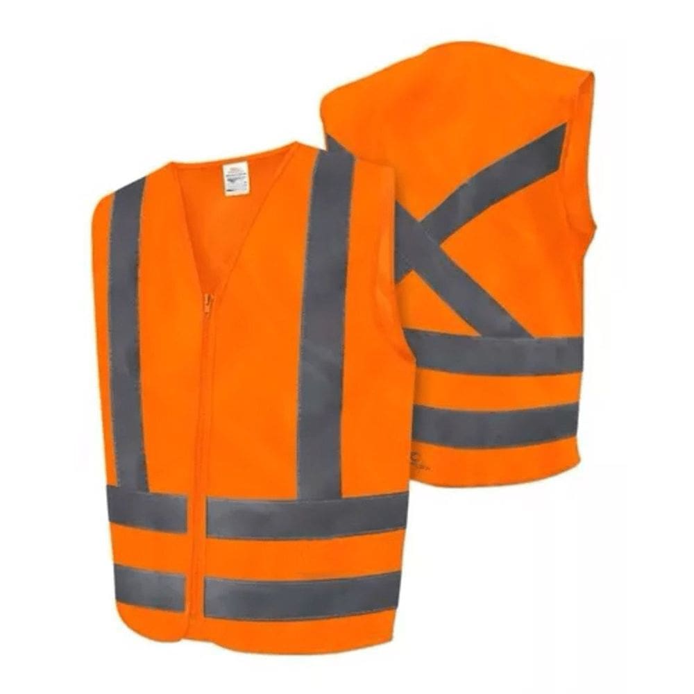 Colete Refletivo Sem Bolso Laranja - EG