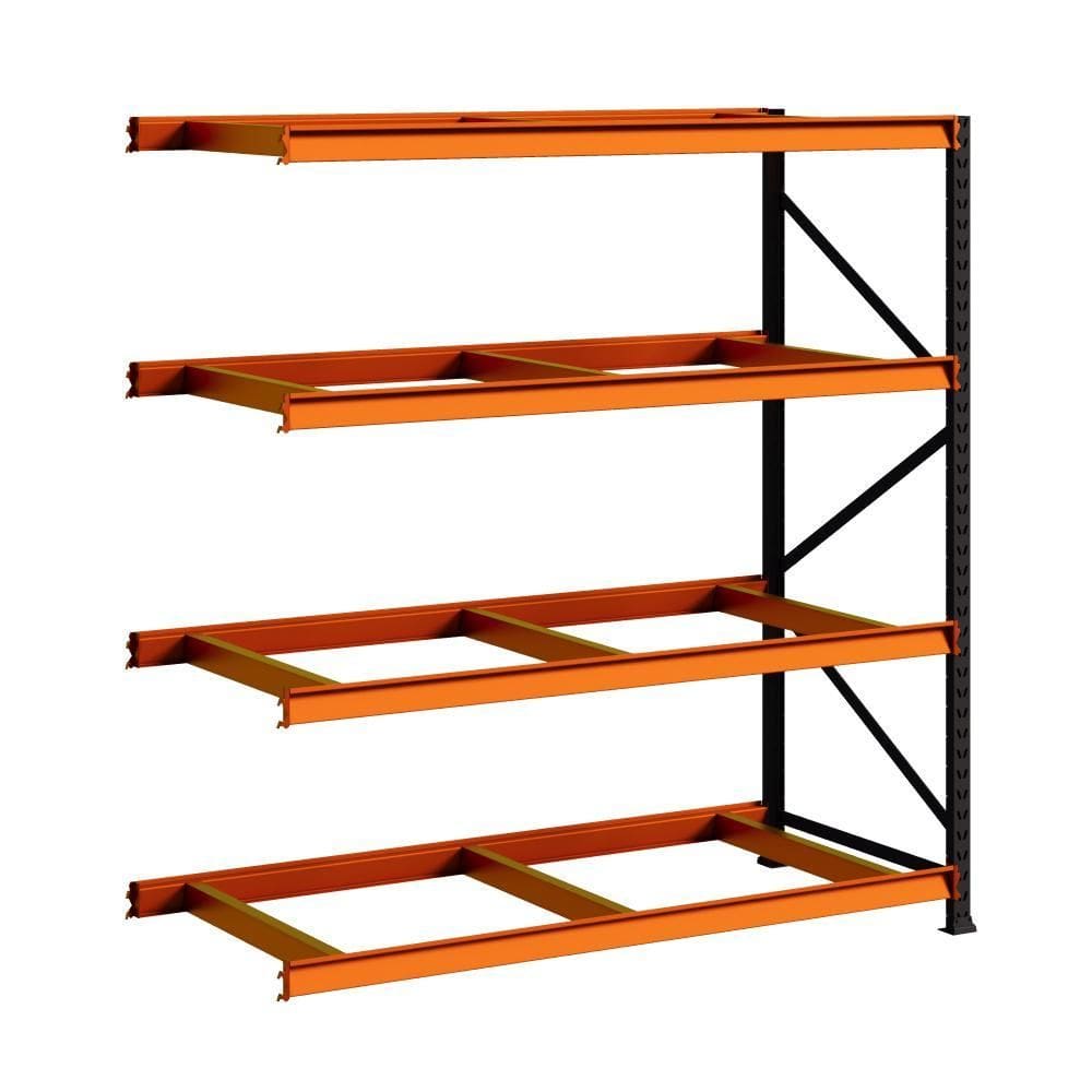 Porta Pallet 2000 kg 1 Continuação 180x80 Com 4 Níveis Sem Bandejas MPP500 Amapá