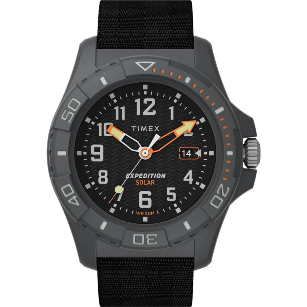 Relógio Timex Masculino Ref: Tw2v40500m Expedition Solar Black