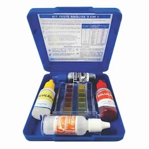 Estojo Analise 3X1 Cl-Ot/Ph/Alcalinidade Netpool