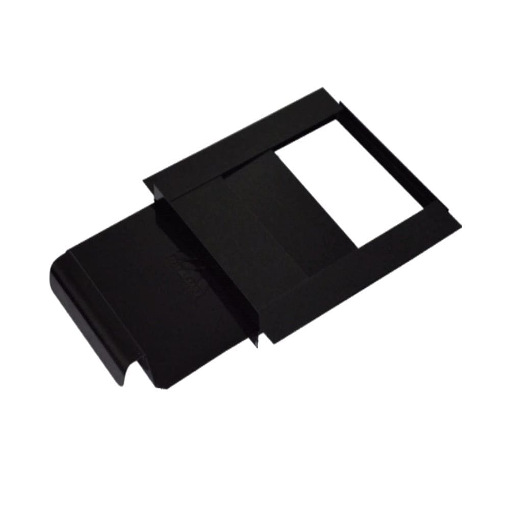 Registro Regulador Chamine Chapa Aço Preta Popular 15x20cm