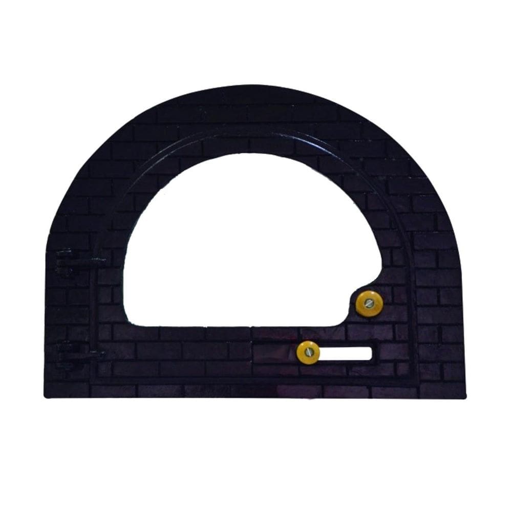 Porta de Forno Americana Vidro Fogão a Lenha Iglu G 37x31cm