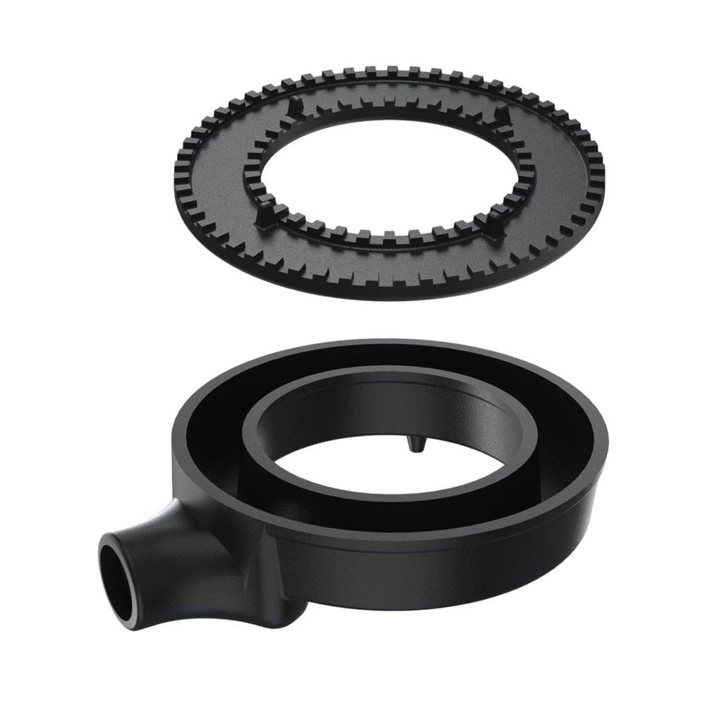 Queimador Simples Dupla Chama Completo Fogão Ferro N1 15cm