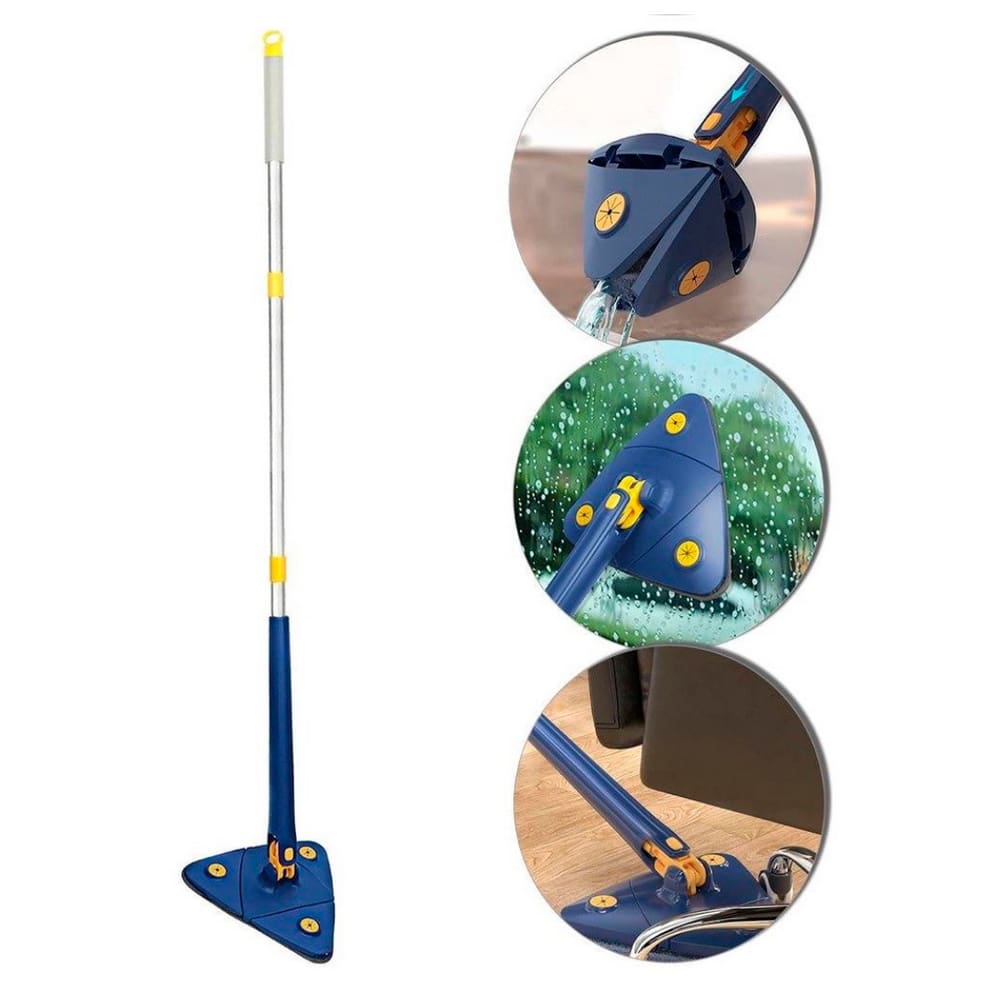 Rodo Mop Esfregão Triangular Lava e Seca Fasterr - FST023