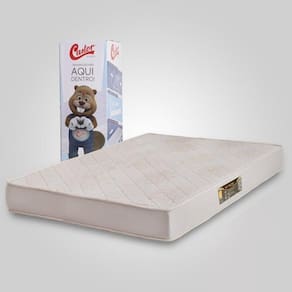 Colchão Castor Casal na Caixa Comfort Double Face D33 138x188x17cm
