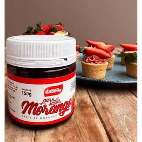 Pasta Saborizante Concentrada DaBella (Diversos Sabores 200g/150g) Morango 150g