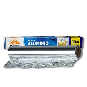 Rolo De Folha De Aluminio (45X65 M.) C/ 9 Un. (Mello)