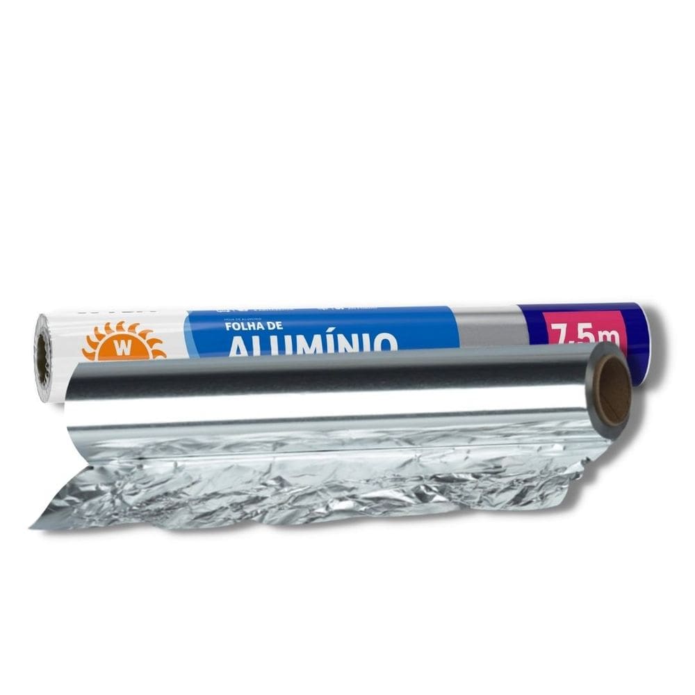 Rolo De Folha De Aluminio (30X7,5 M.) C/ 25 Un. (Wyda)
