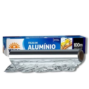 Rolo De Folha De Aluminio (30X100 M.) C/ 9 Un. (Wyda)