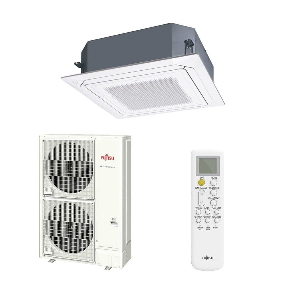 Ar Condicionado Split Inverter Cassete Fujitsu 52.000 Btus Quente E Frio 220v