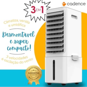 Climatizador De Ar 3 Em 1 Compact`Ar - Cadence