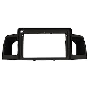 Moldura de Painel 2 Din 9" Corolla 2003 até 2006 Preto