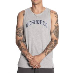 Regata DC Shoes New League SM25 Masculina Cinza Mescla