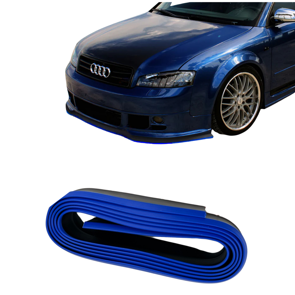 Saia frontal ajustável Flexível PVC Preto e Azul Universal