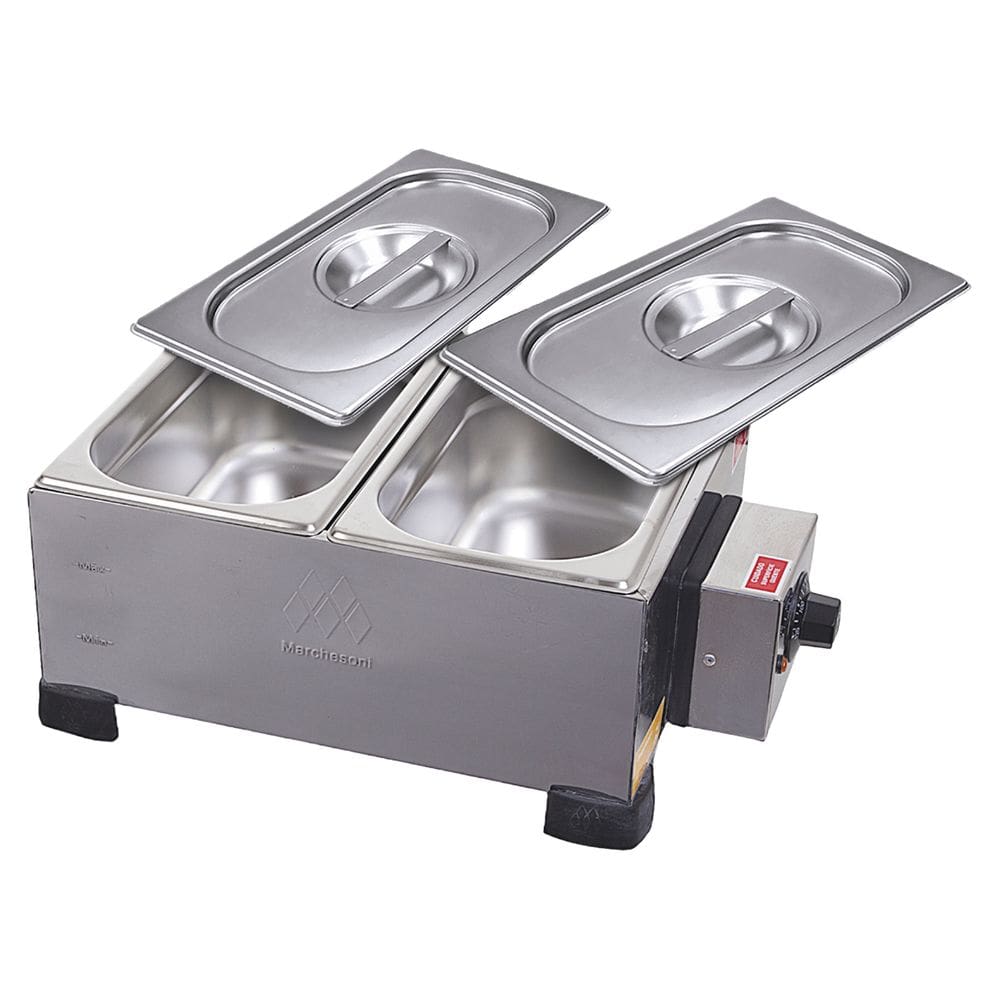 Marchesoni derretedeira de chocolate 5Kg 2 cubas 2,5kg 220V