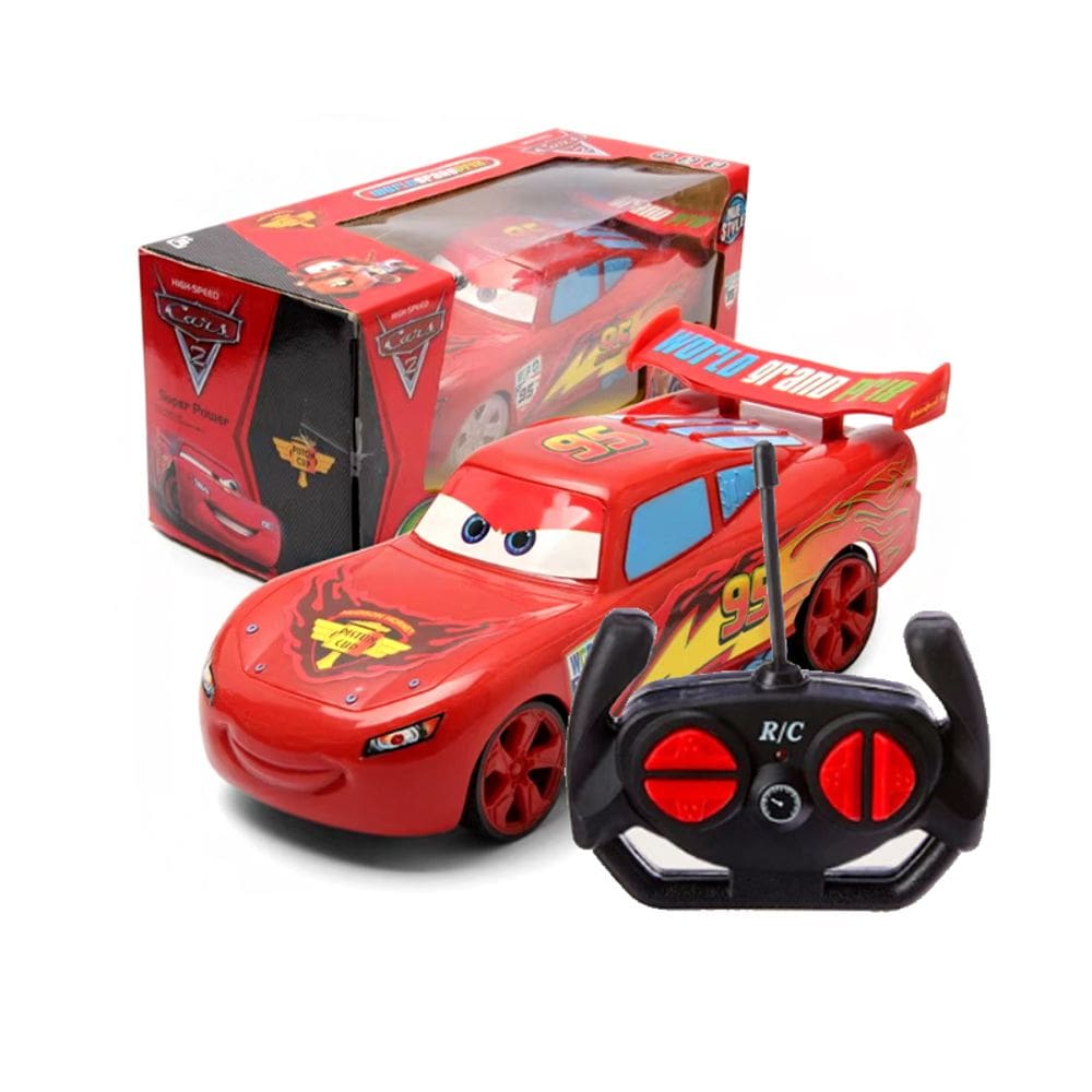 Carro Relampago Mcqueen Cars Com Controle Remoto