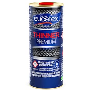 Thinner 9800 900ml Eucatex Limpeza e Diluição de Tintas