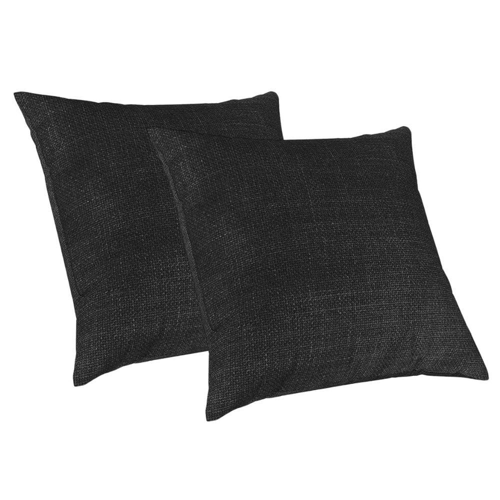 02 Capas para Almofadas SANTORINI 50cmx50cm Cinza