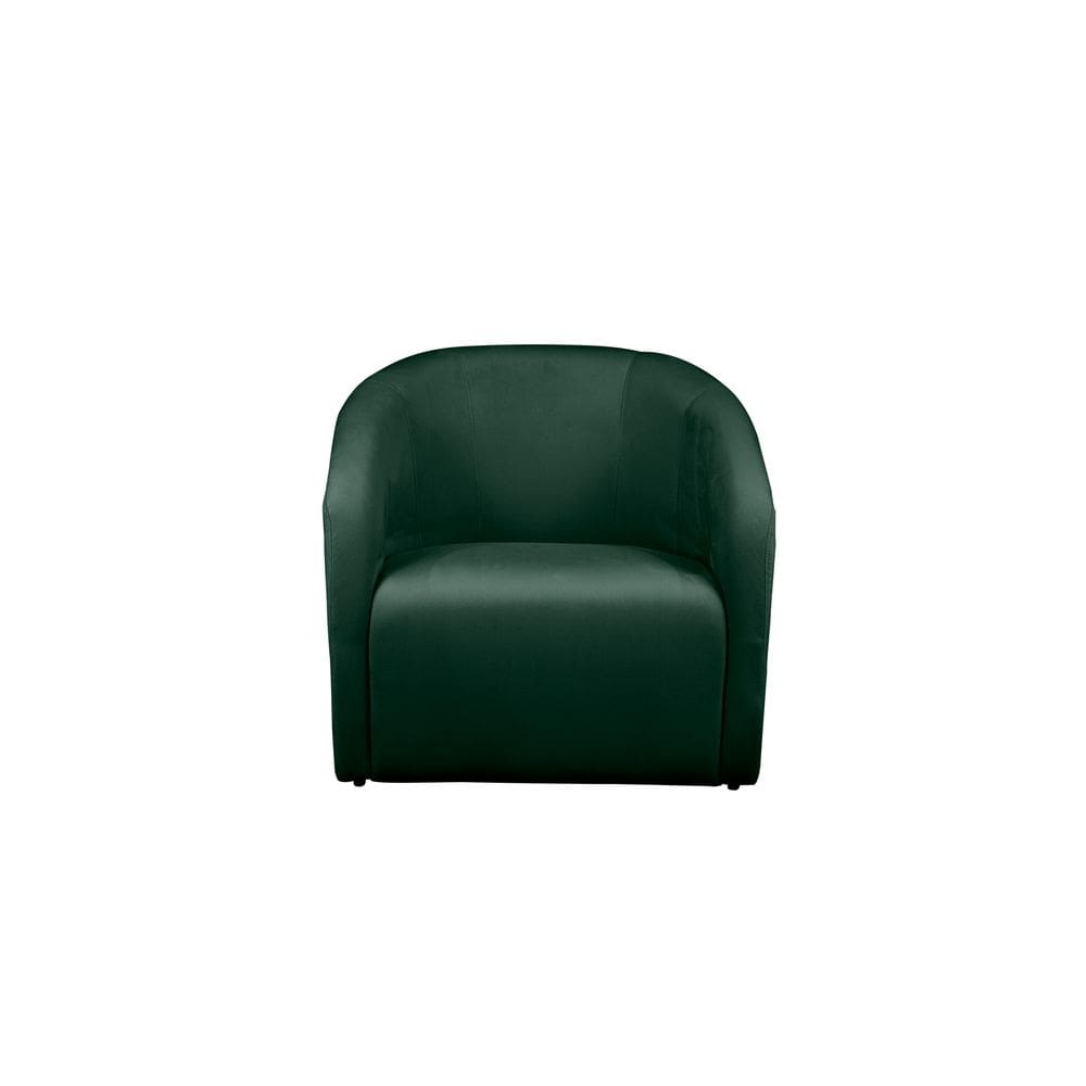 Poltrona Decorativa Lara Veludo Verde - Montanaris Decor