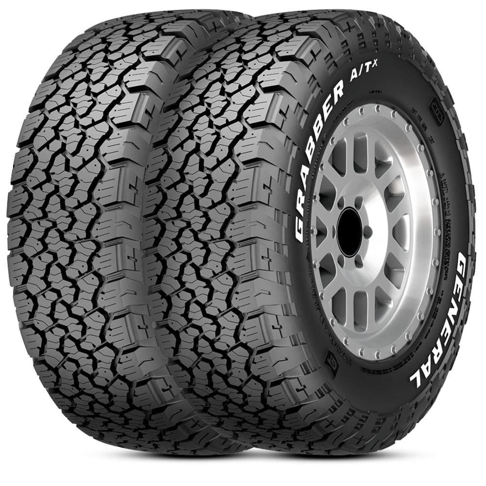 Kit 2 Pneu Aro 15 225/70R15 General by Continental FR Grabbe
