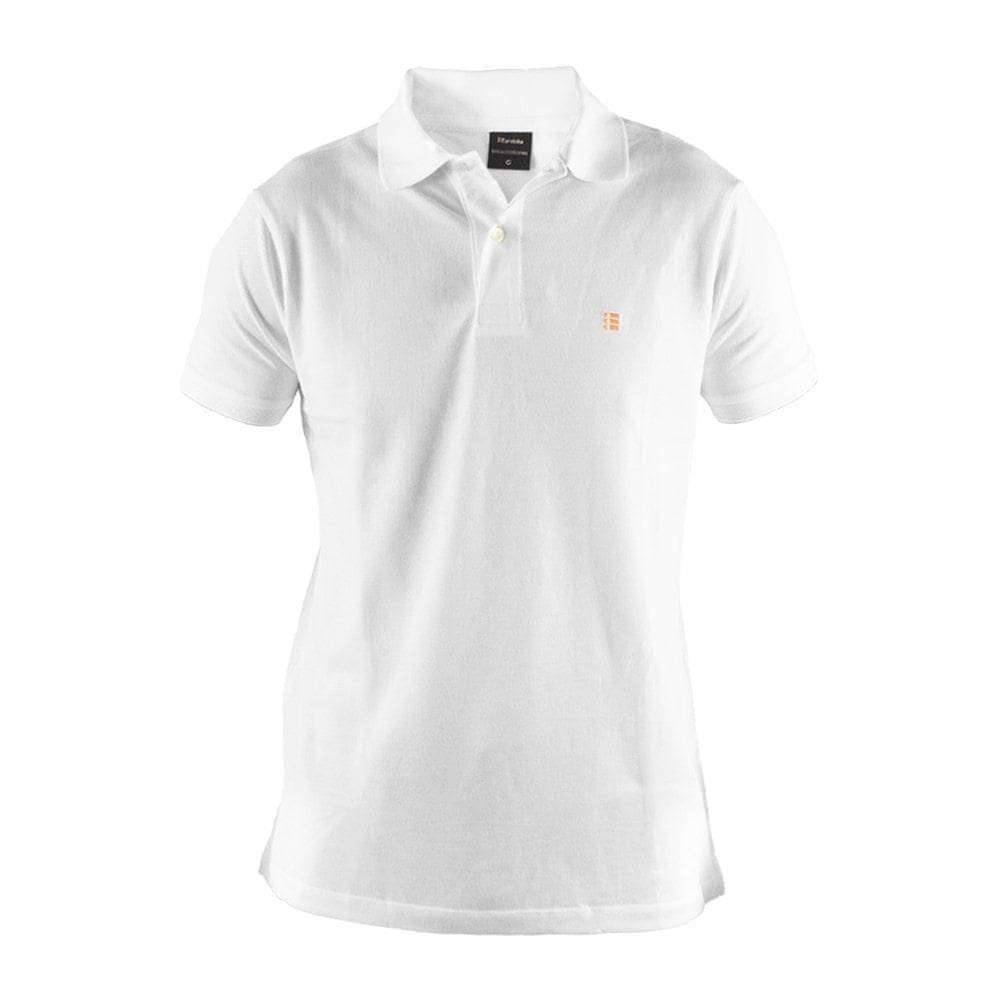 Camisa Polo Eurobike Branca Piquet Algodão Pima