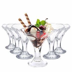 Jogo de Taças para Sobremesa Deliss P Vidro 220ml 06 Peças