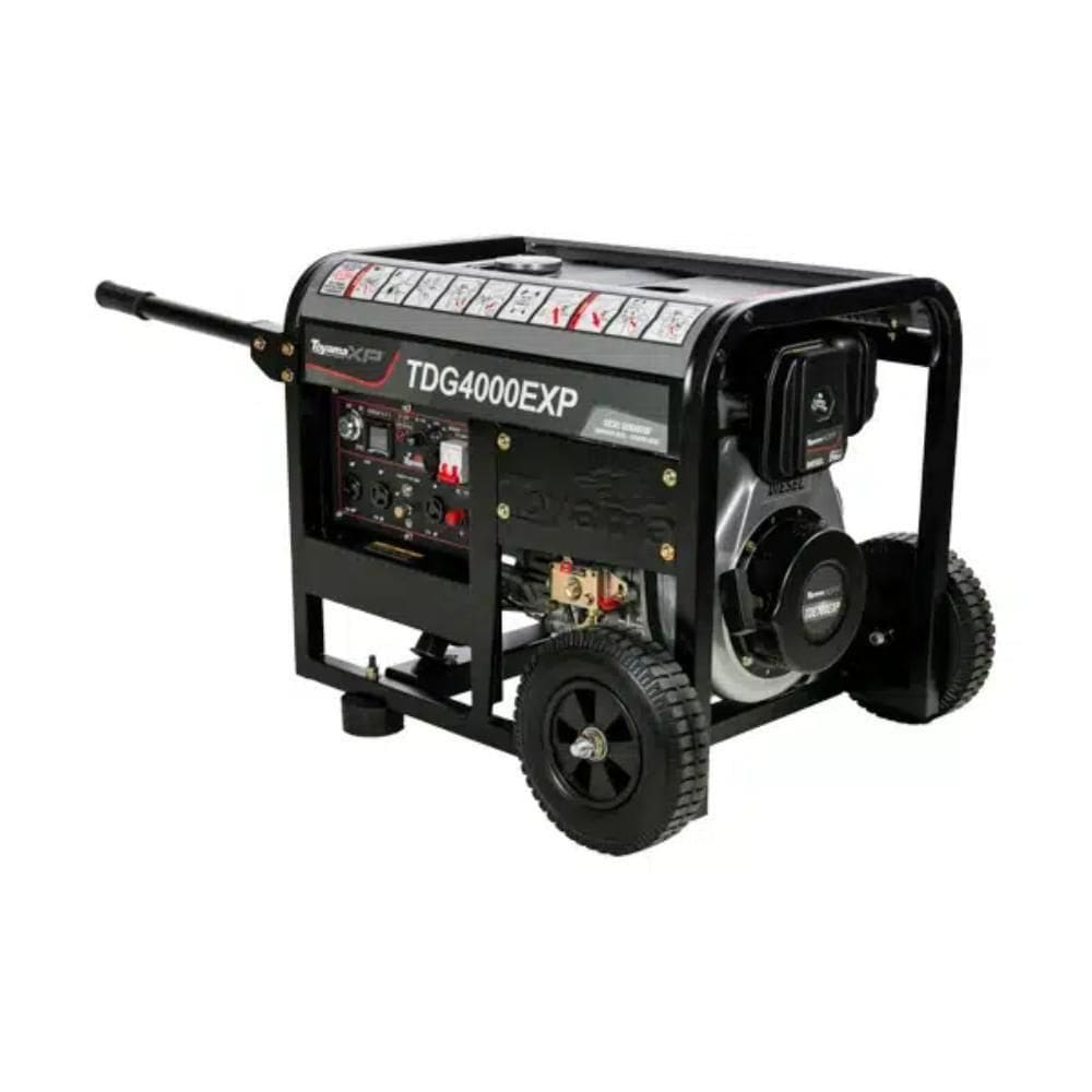 Gerador Diesel 3,3 Kva Monofásico Bivolt 115-230v Partida Elétrica Tdg4000exp Toyama