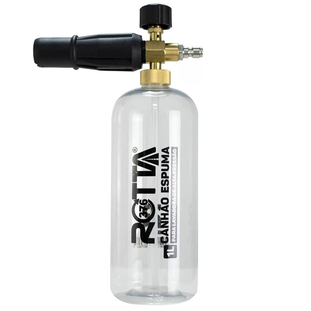 Canhão de Espuma Shampoozeira Snow Foam Alta Pressão 1 Litro Profissional Rotta 376 700562