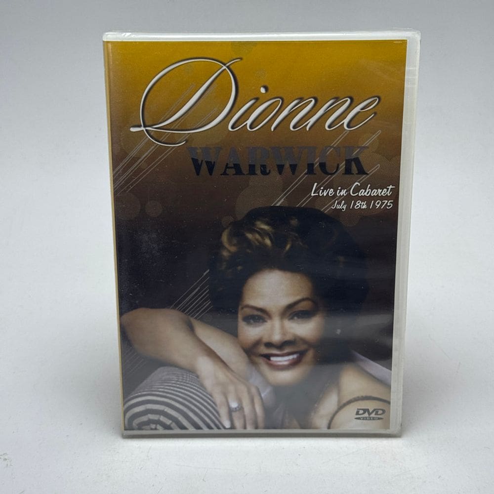 Dvd Dianne Warwick Live In Cabaret 1975