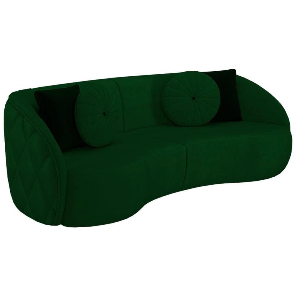 Sofa 4 Lugares 318 Cm Passion Veludo Sl 947 Moll Sl 947