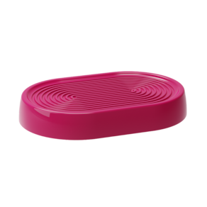 BANDEJA OBLONGA ALEGRA 24X16 CM - MAGENTA - Produfest
