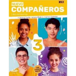 Nuevo Companeros 3 (B1.1) - Libro Del Alumno + Licencia Digital - 3ª Ed