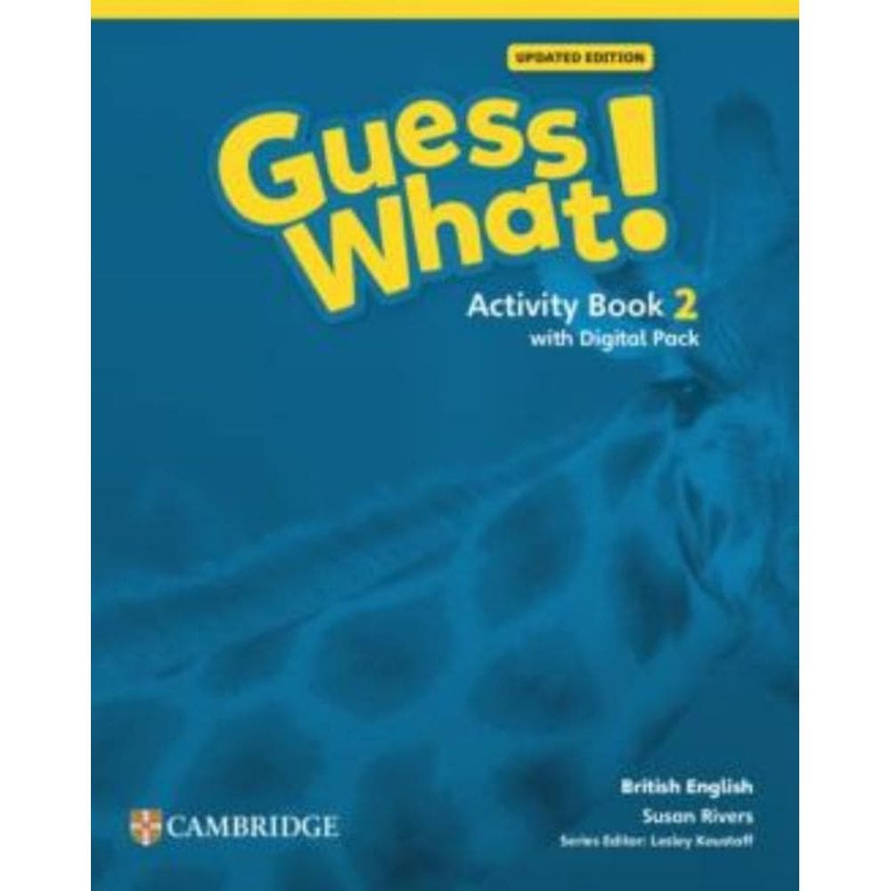 Guess What! 2 Activity Book With Digital Pack Updated - British - 1St Ed