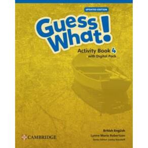 Guess What! 4 Activity Book With Digital Pack Updated - British - 1St Ed
