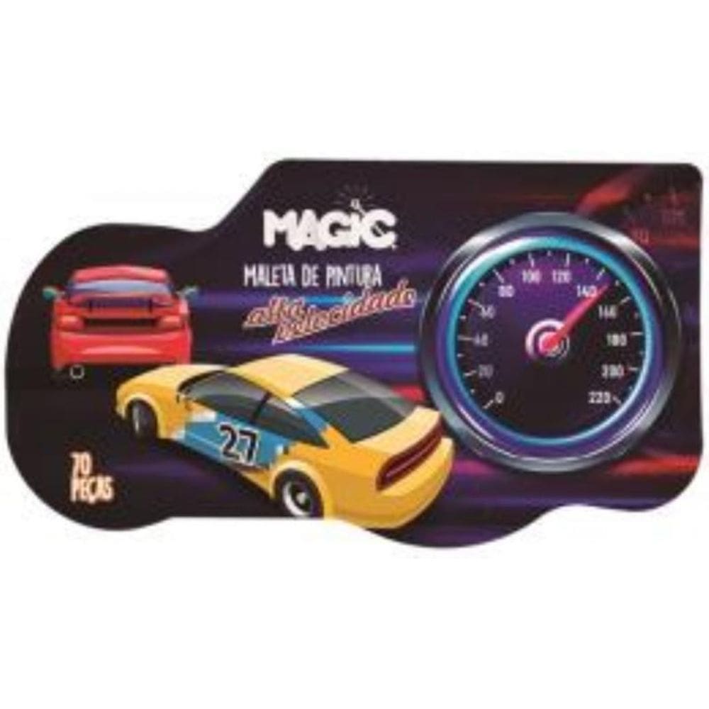 Maleta 70 Pecas - Carros