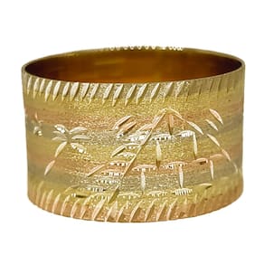 Anel Em Ouro 10k 416 Escrava 9 Cores
