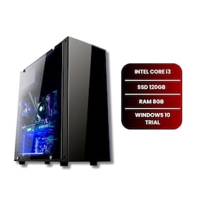 Pc com  Potência PC i3, 8GB RAM e SSD 120GB