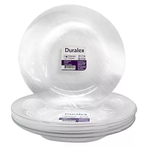 Prato Fundo Vidro Duralex 22cm Diamante 1 Unidade - Nadir 5838