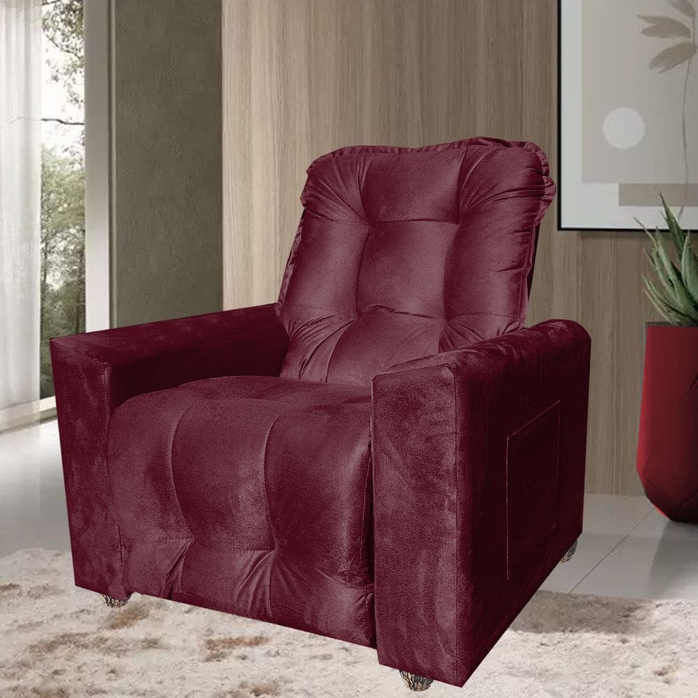 Poltrona Extensão De Cílios Reclinável Fiesta bordo